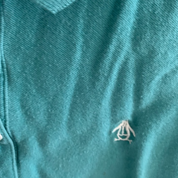 Original penguin. Tshirt top button blouse womens collar shirt size small - Picture 5 of 5